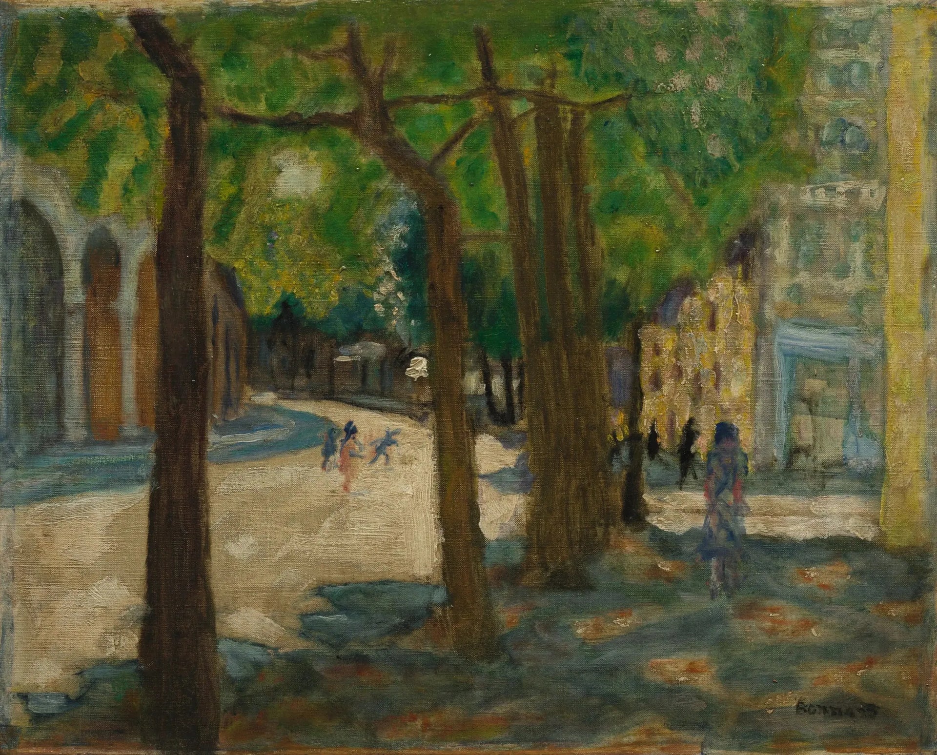 Boulevard Exelmans, Paris - Pierre Bonnard image 1 copie peinte à la main à l’huile