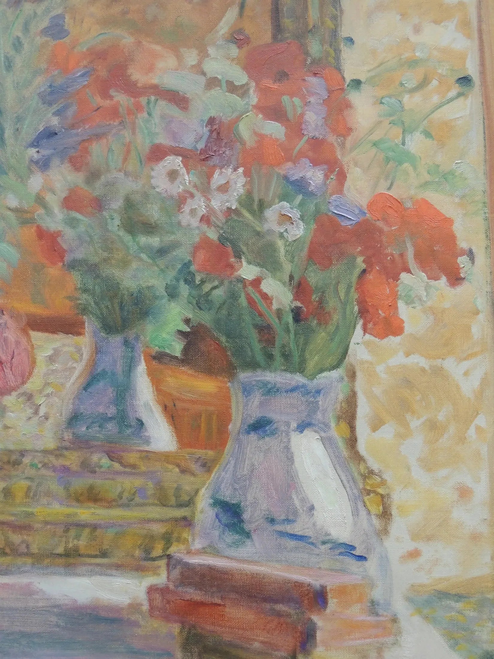 Bouquet de coquelicots - Pierre Bonnard image 1 reproduction artisanale de tableau