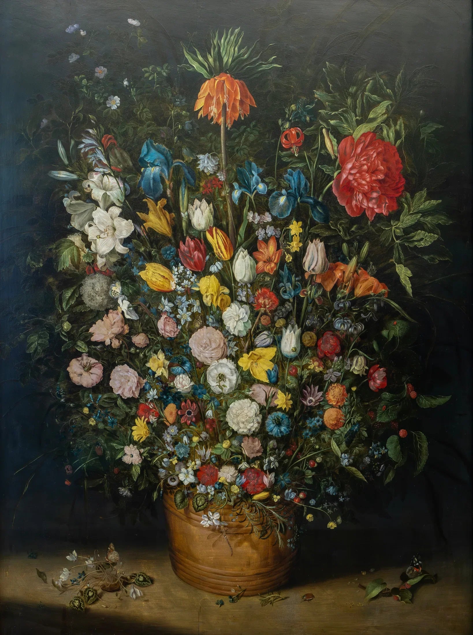 Bouquet de fleurs - Jan Brueghel l'Ancien image 1 reproduction réalisée par Alpha Reproduction