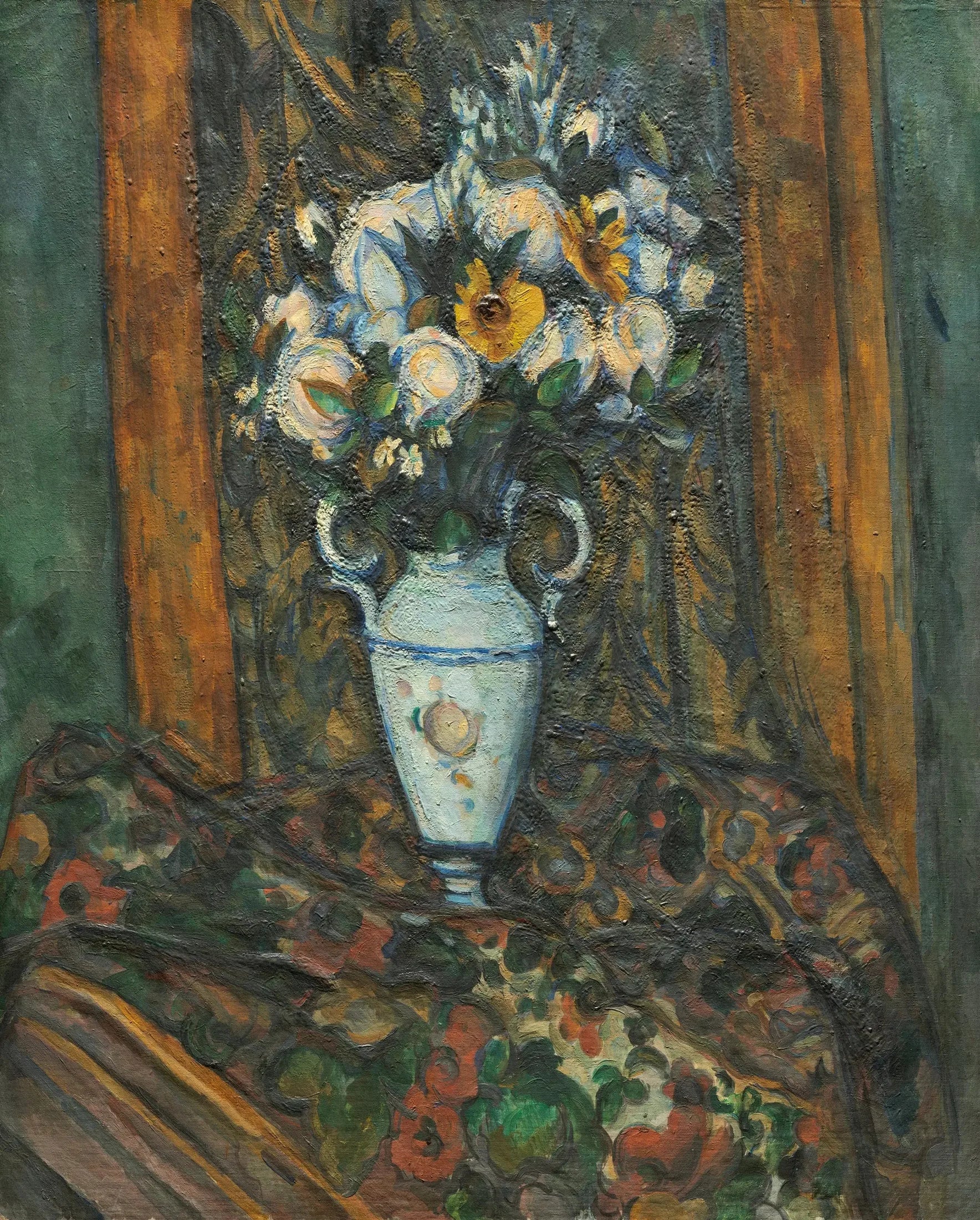 Bouquet de fleurs - Paul Cézanne image 1 reproduction réalisée par Alpha Reproduction