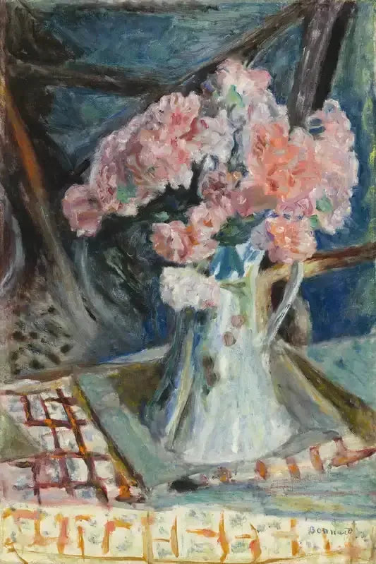 Bouquet de fleurs - Pierre Bonnard image 1 reproduction d’œuvre d’art à l’huile