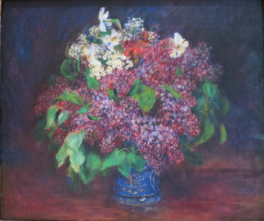Bouquet de lilas - Pierre-Auguste Renoir