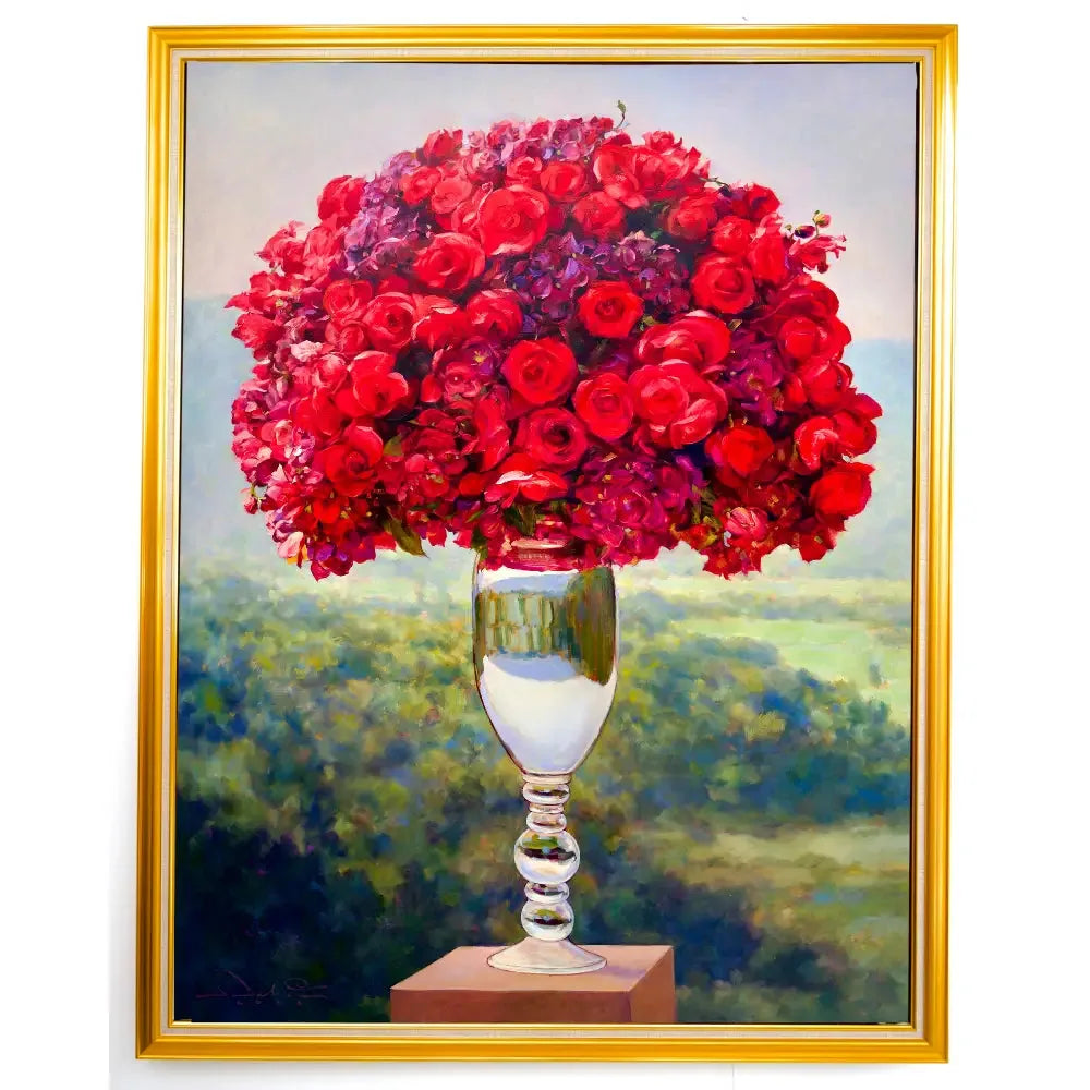 Bouquet de Rose | 100 x 130 cm image 13 reproduction d’œuvre d’art à l’huile