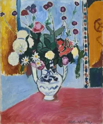 Bouquet (Vase à deux anses) - Henri Matisse image 1 reproduction de peinture à l’huile