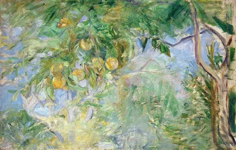 Branches d'oranger - Berthe Morisot image 1 reproduction réalisée par Alpha Reproduction