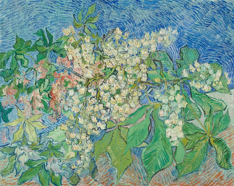 Branches de marronnier en fleur - Vincent van Gogh