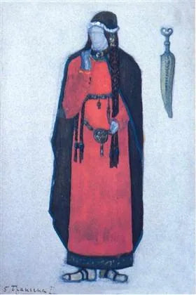 Brangena - Nicolas Roerich image 1 reproduction de peinture à l’huile