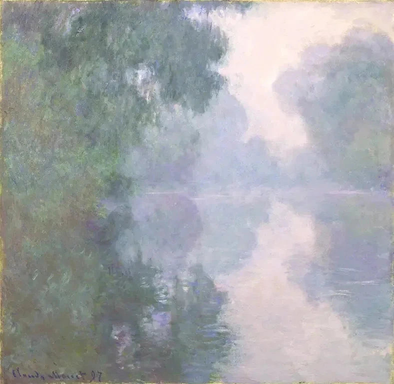 Сена в Живерні, тумани, Ролі W1474 - Клод Моне