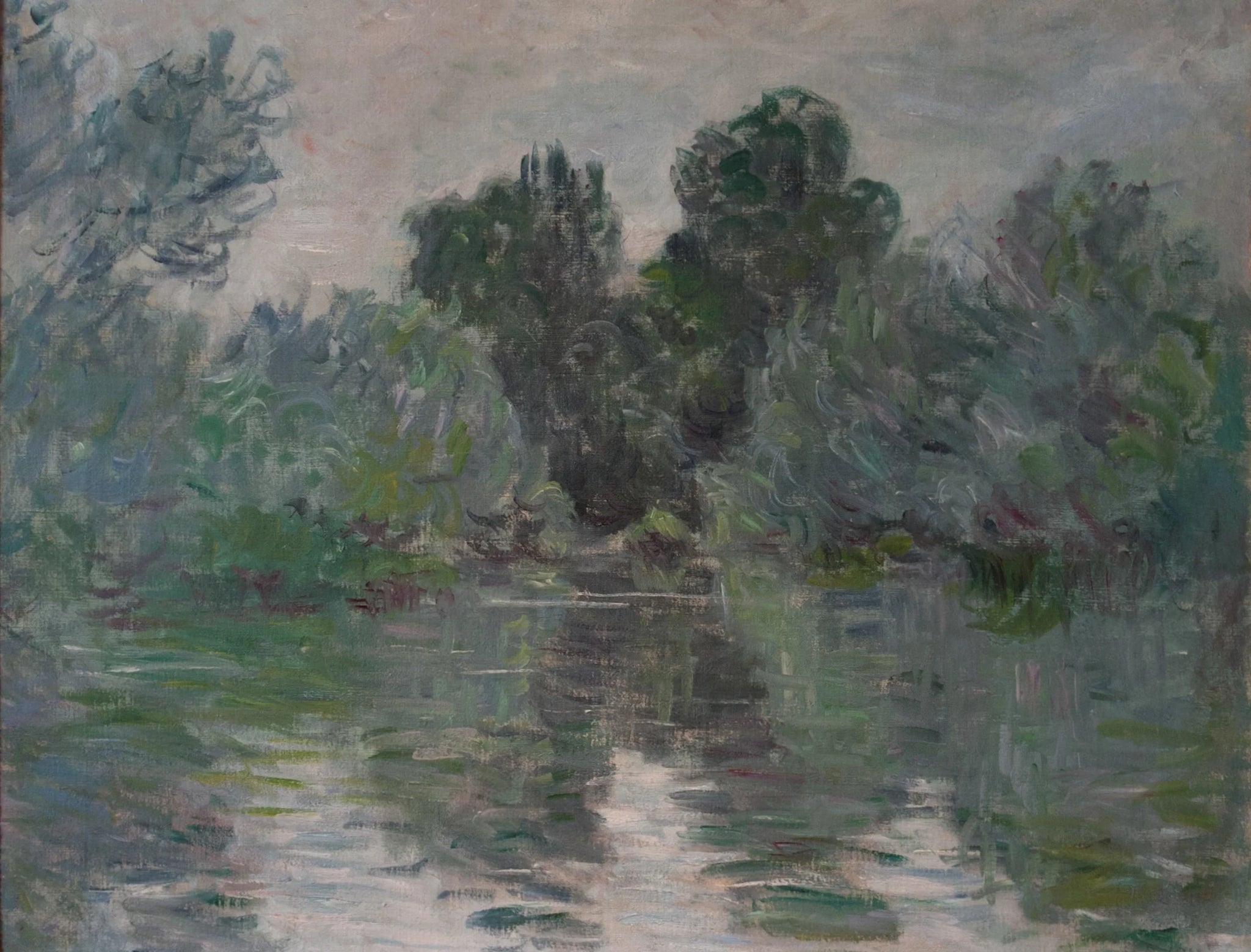 Un bras de Seine près de Vétheuil W486 par Claude Monet, musée des Beaux-Arts de Tours