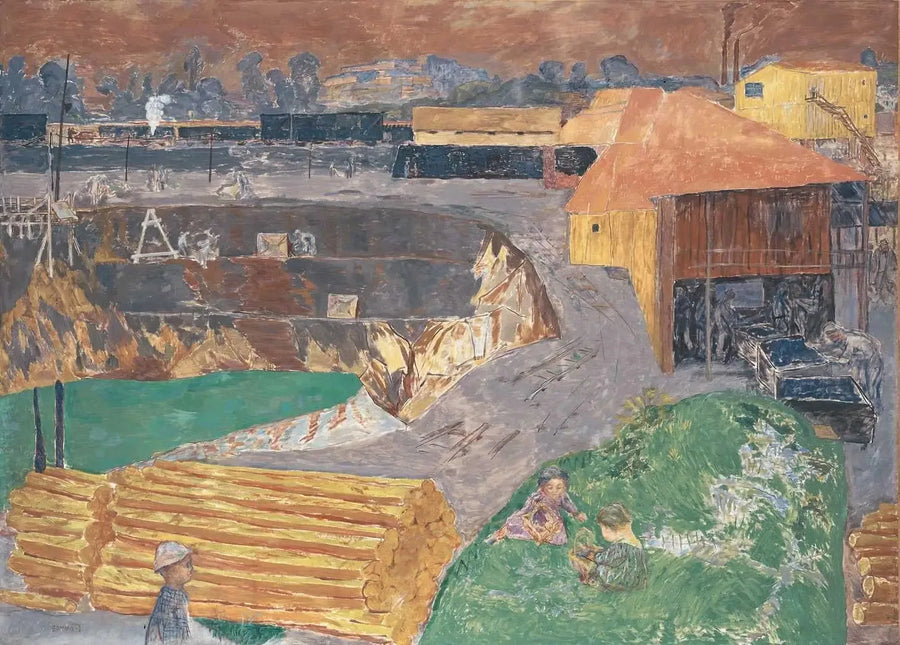 Braunkohlengrube - Pierre Bonnard