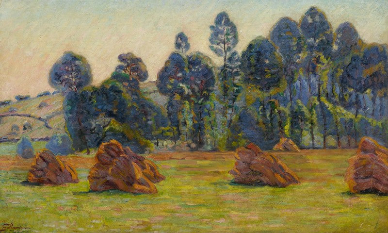 Breuillet - Armand Guillaumin image 1 tableau peint à l’huile sur toile