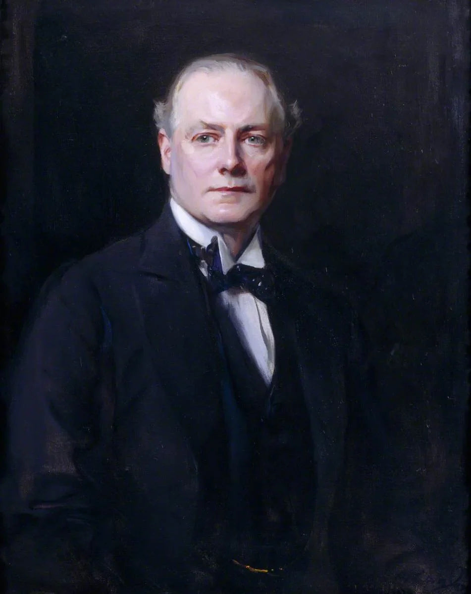 Brigadier-général, Sir Henry Page Croft, 1er baron Croft (1881-1947) - Philip de László image 1 tableau peint à l’huile sur toile