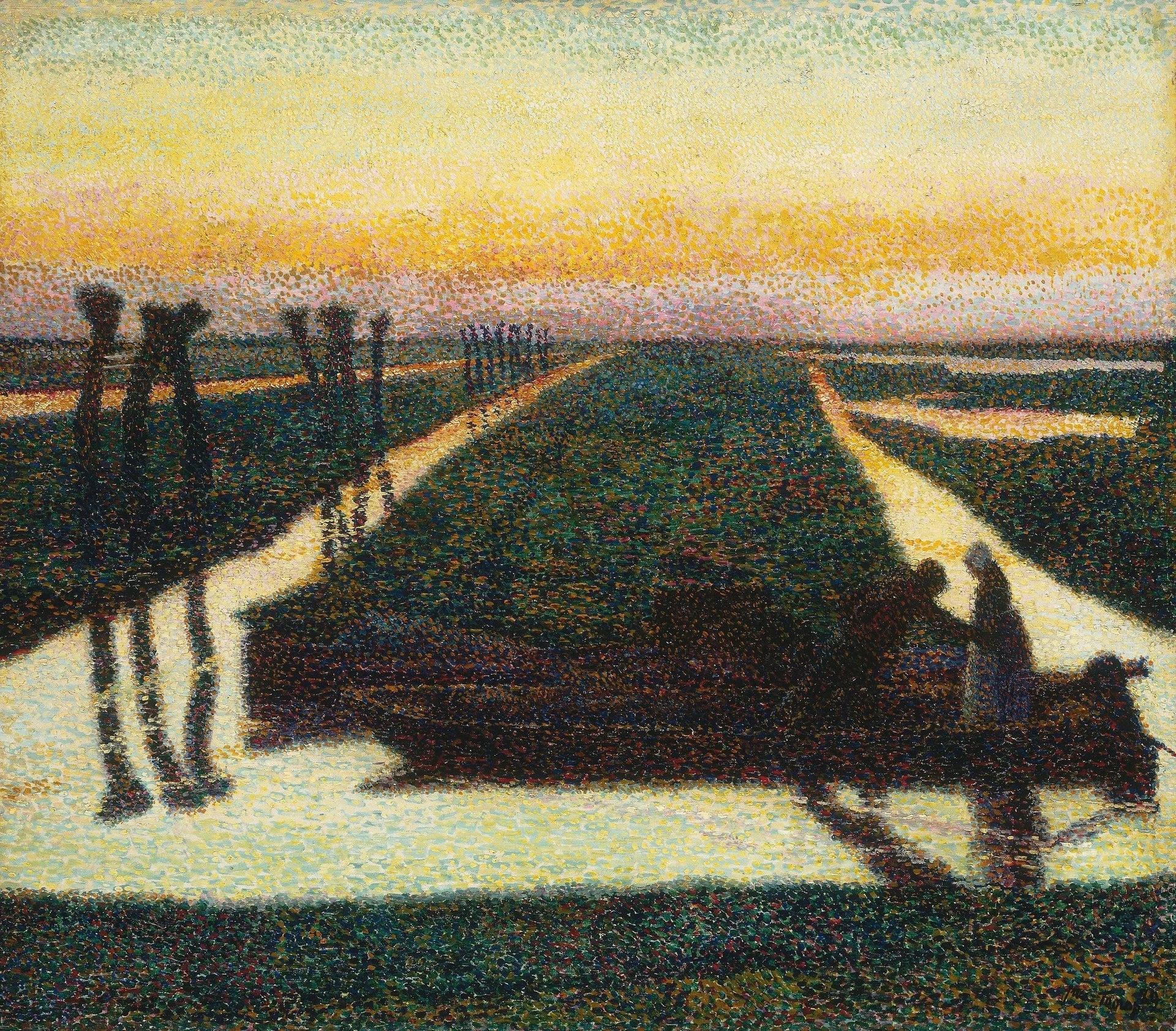 Broek à Waterland - Jan Toorop image 1 reproduction de peinture à l’huile