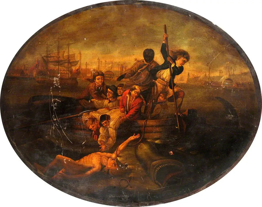 Brook Watson attaqué par un requin dans le port de La Havane, 1749 - John Singleton Copley