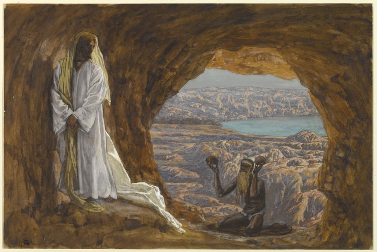 Jésus tenté dans le désert - James Tissot