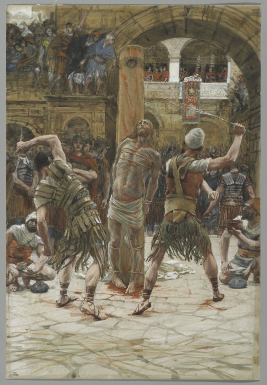 La Flagellation vue de face - James Tissot