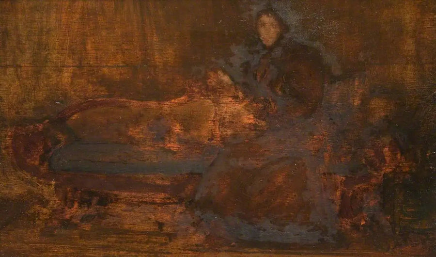 Brun et or : Lady Eden - James Abbott McNeill Whistler