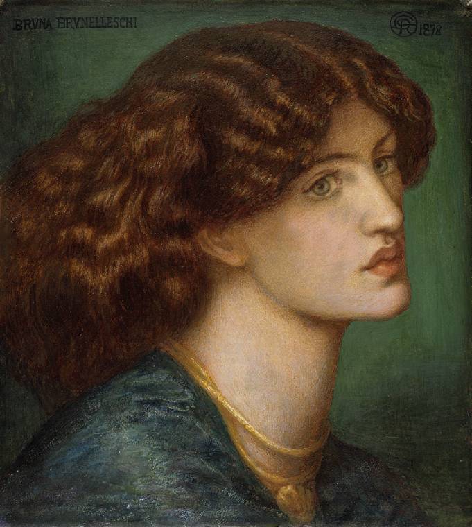 Bruna Brunelleschi - Dante Gabriel Rossetti image 1 tableau peint à l’huile sur toile