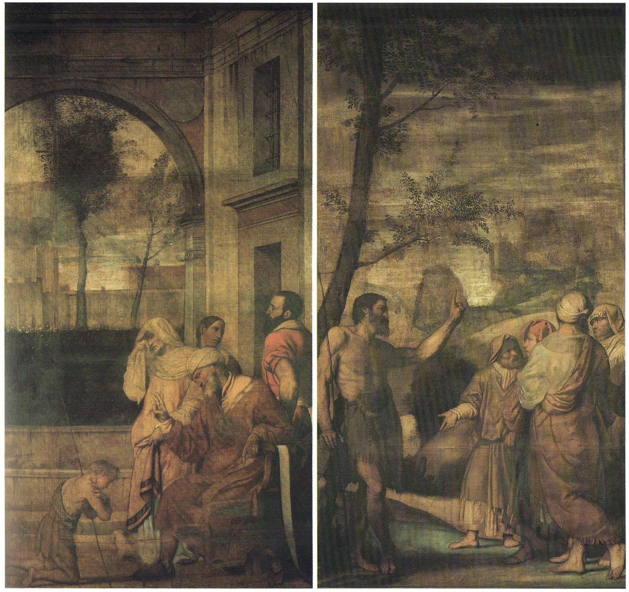 Buffet d'orgue de l'église San Giovanni Evangelista - Alessandro Bonvicino image 1 reproduction de peinture à l’huile
