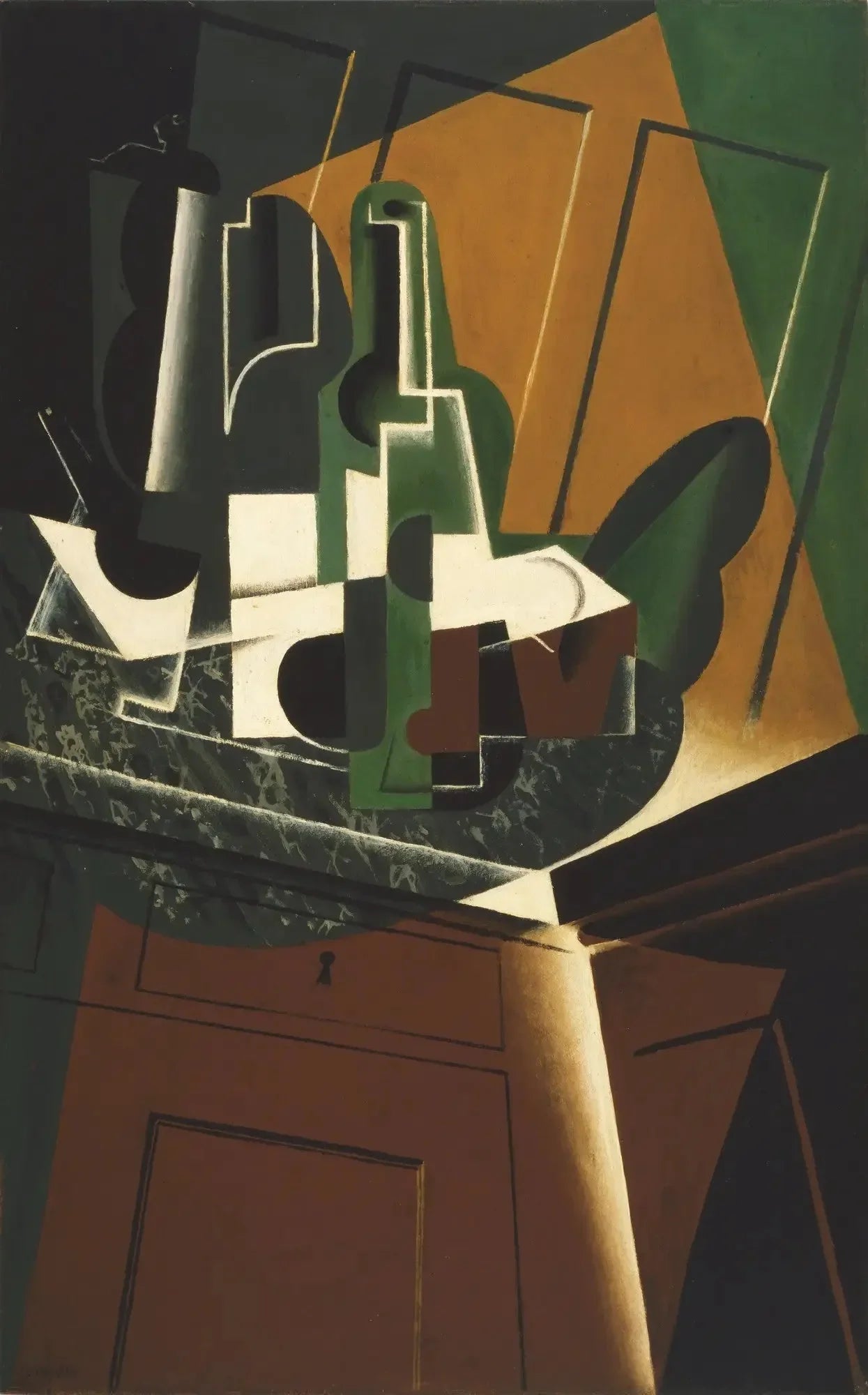 Buffet - Juan Gris image 1 reproduction artisanale de tableau