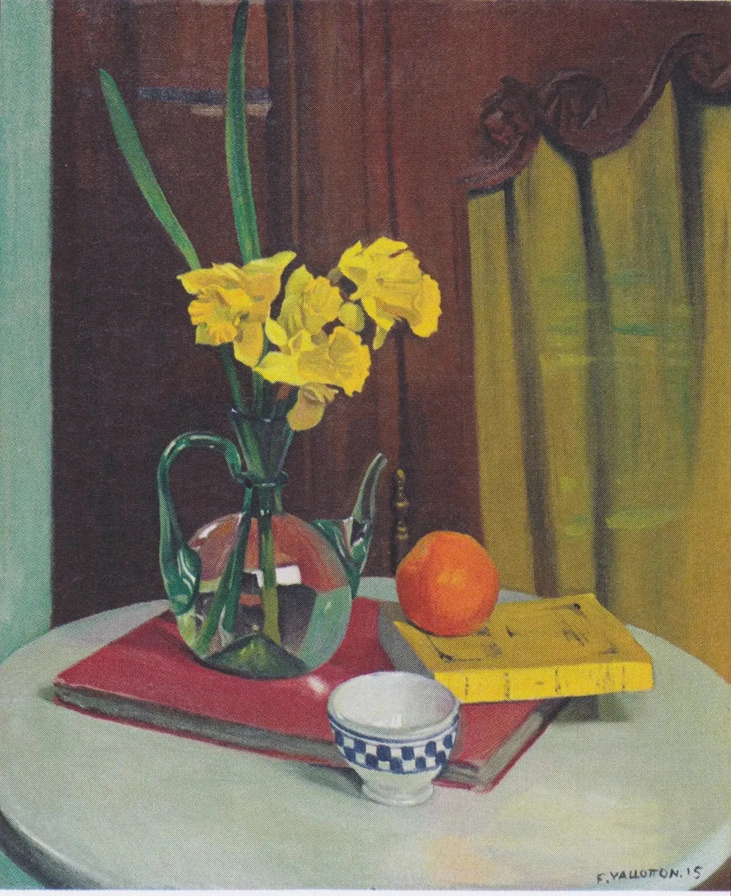 Burette et coucous - Félix Vallotton image 1 reproduction artisanale de tableau