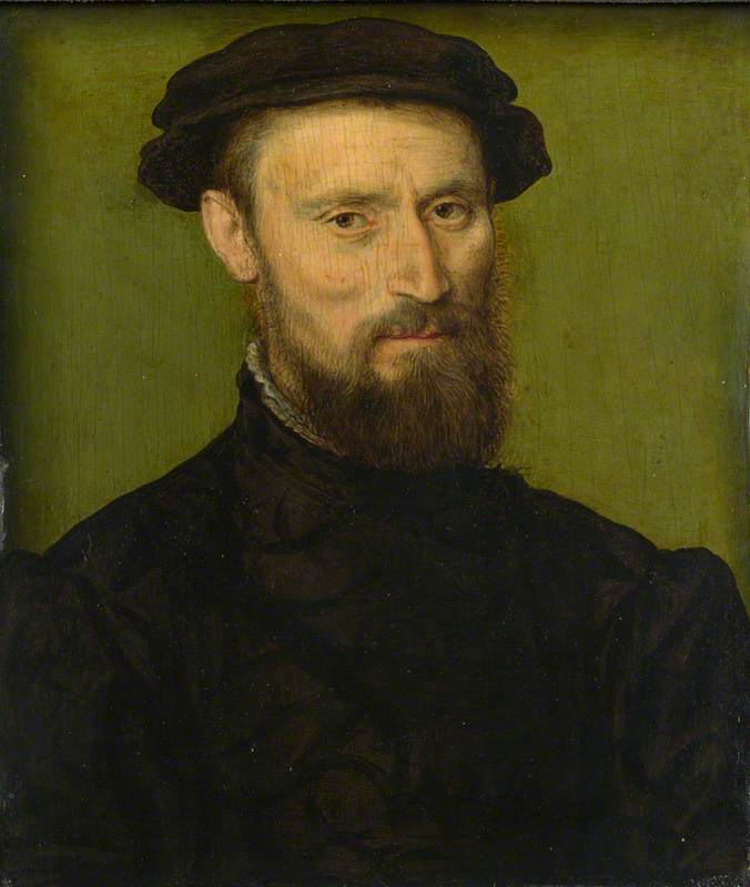 Buste d'un homme - Corneille de Lyon image 1 copie peinte à la main à l’huile