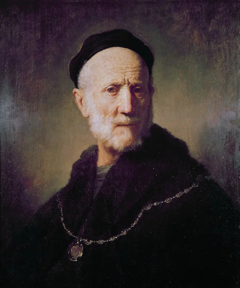 Buste d'un vieil homme - Rembrandt