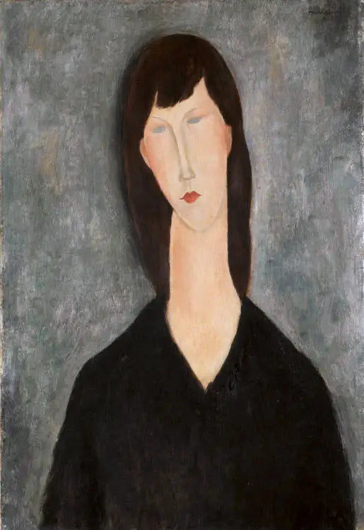 Buste de femme - Amedeo Modigliani image 1 tableau peint à l’huile sur toile