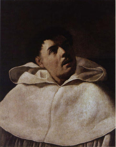 Buste de Mercédaire - Francisco de Zurbarán image 1 reproduction de peinture à l’huile