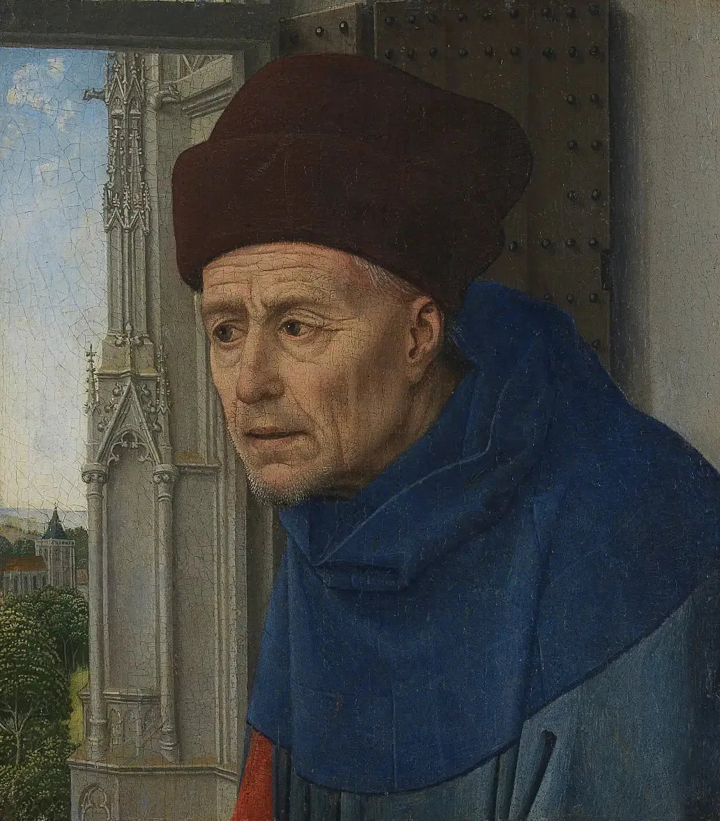 Buste de Saint Joseph - Rogier van der Weyden image 1 copie de tableau peinte à la main