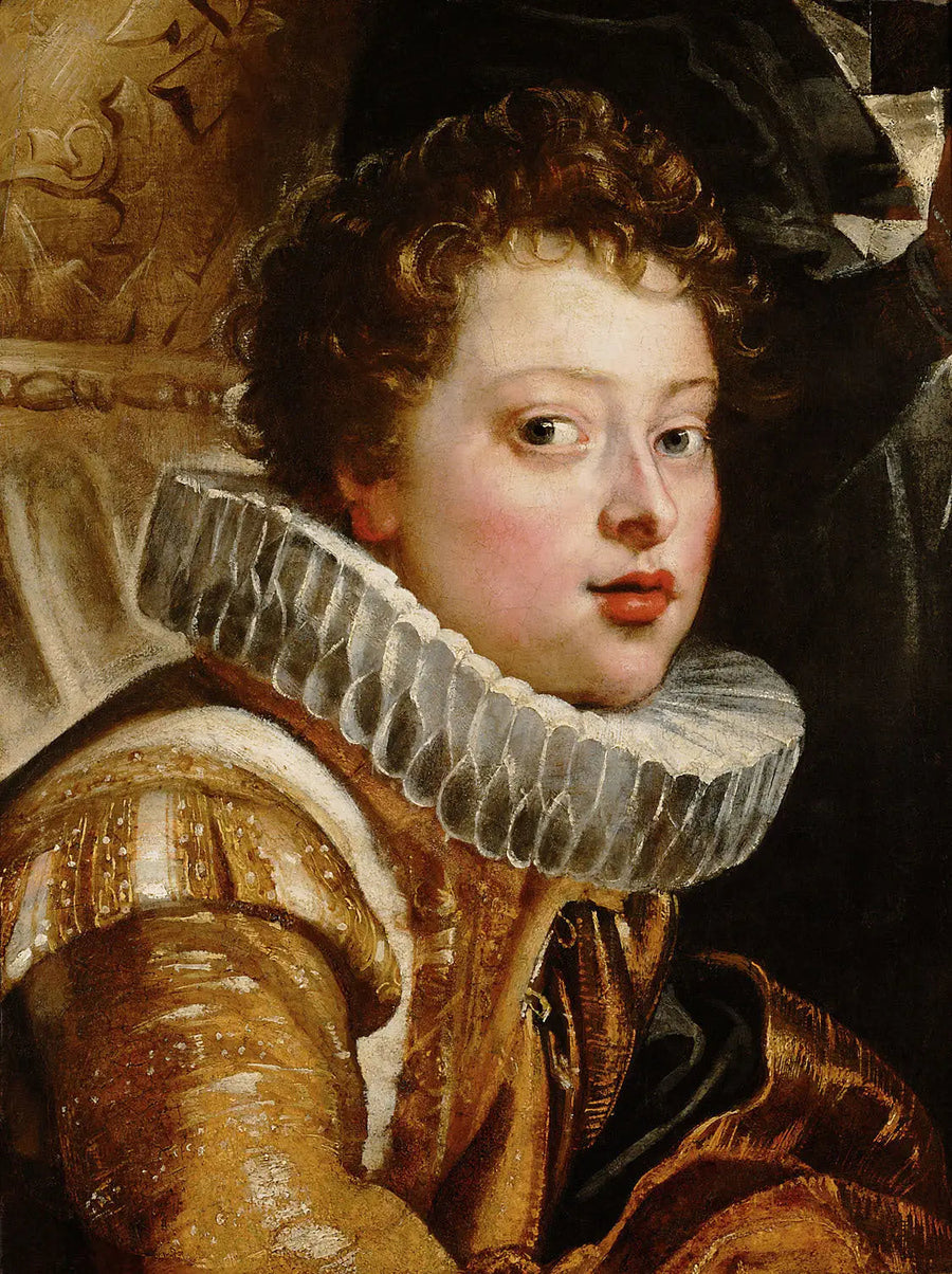 Buste du prince Francesco Gonzaga (fragment) - Peter Paul Rubens