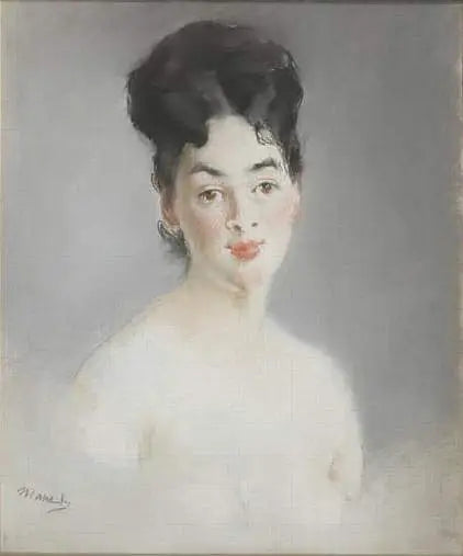 Buste nu de Jeune Femme - Édouard Manet image 1 copie peinte à la main à l’huile