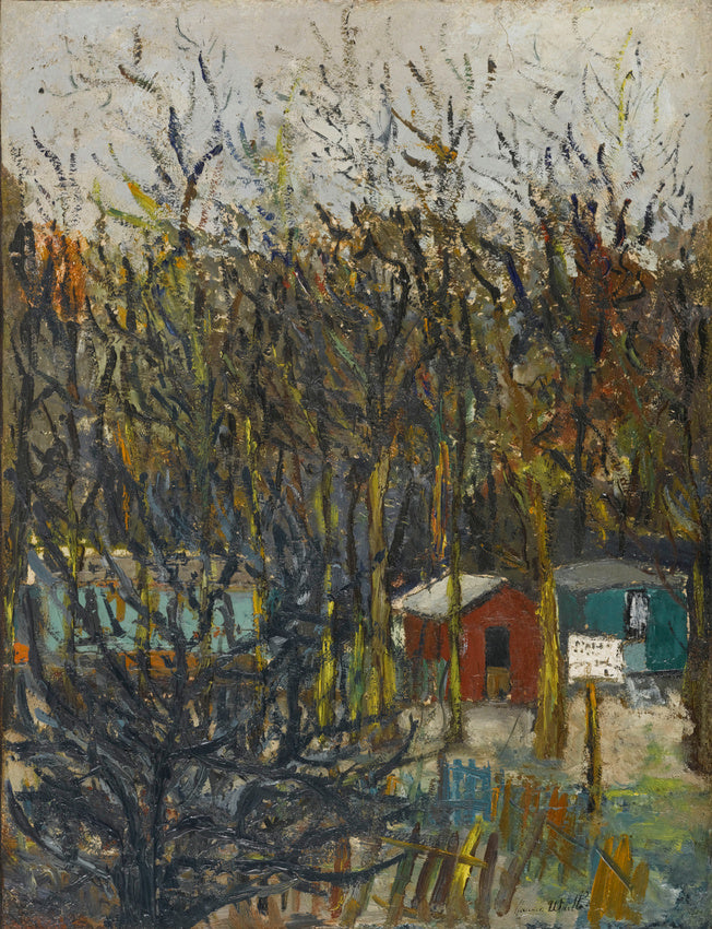 Butte Pinson - Maurice Utrillo image 1 copie de tableau peinte à la main