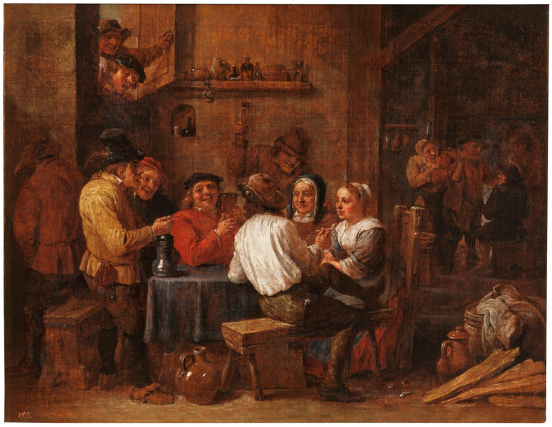Buveurs et fumeurs - David Teniers le Jeune