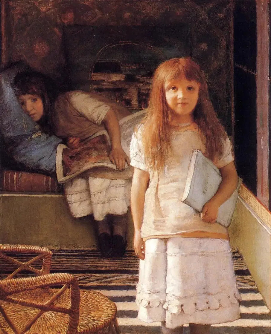 C'est notre coin - Lawrence Alma-Tadema image 1 copie de tableau peinte à la main