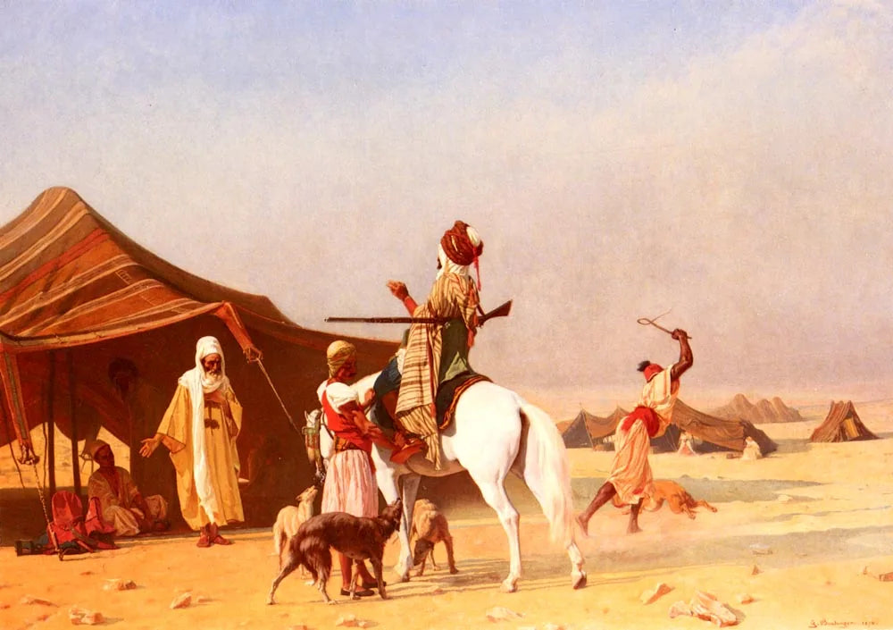 C'est un émir - Gustave Boulanger image 1 tableau peint à l’huile sur toile
