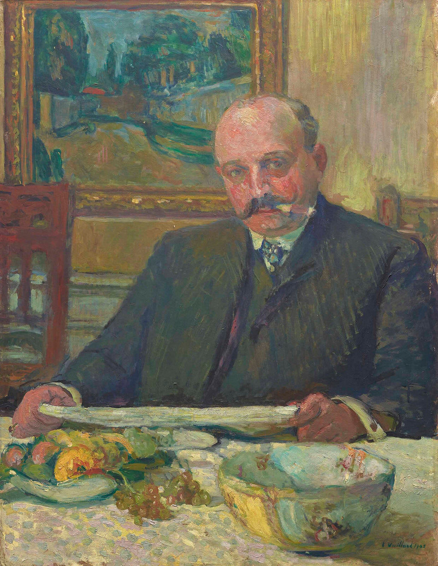 Portrait de Jos Hessel - Édouard Vuillard