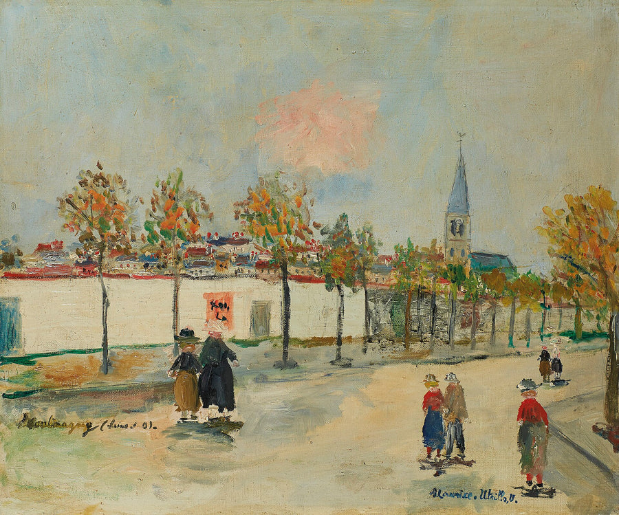 L’Église de Montmagny - Maurice Utrillo
