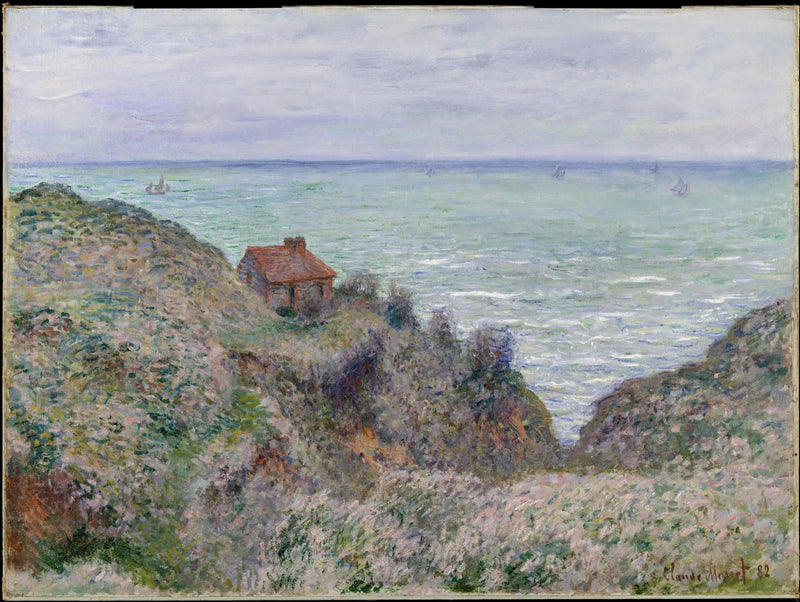 Cabane de la garde douanière - Claude Monet