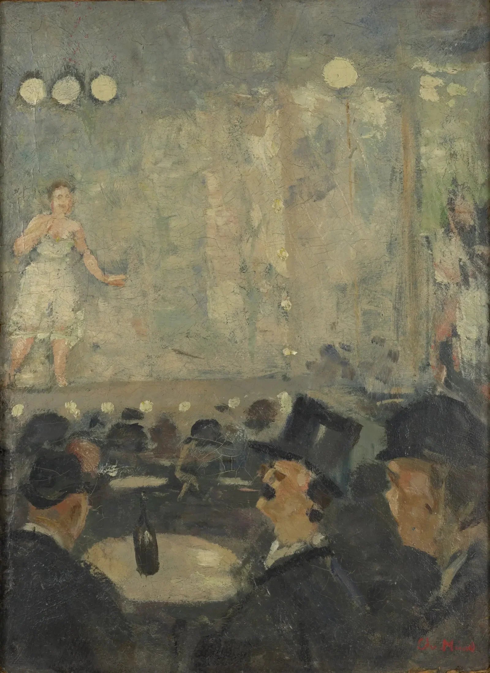 Cabaret - Edvard Munch image 1 copie de tableau peinte à la main