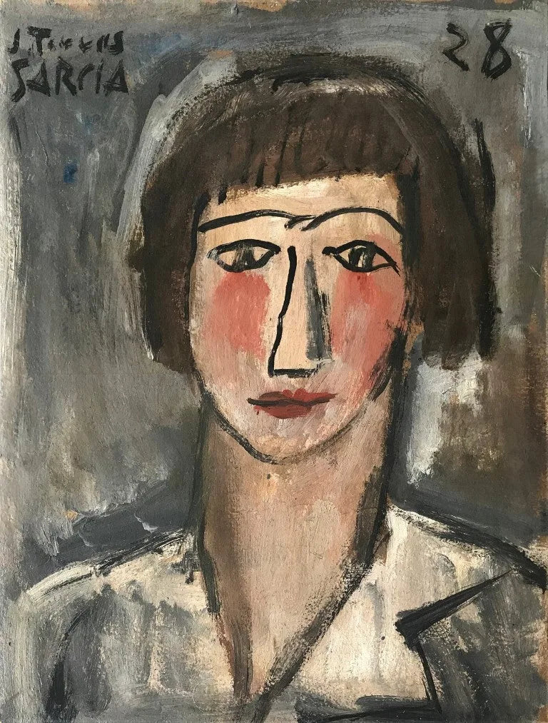 Cabeza de mujer - Joaquín Torres García