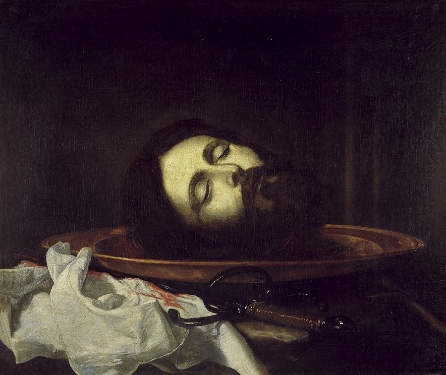 Cabeza de San Juan Bautista - Jusepe de Ribera