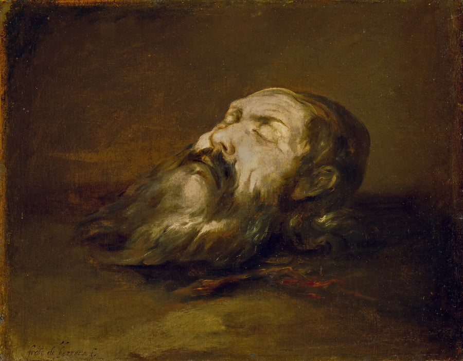 Cabeza de santo degollado - Francisco de Herrera le Vieux