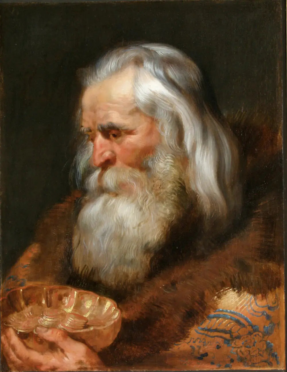 Cabeza du maire de los Reyes Magos - Peter Paul Rubens image 1 reproduction de peinture à l’huile