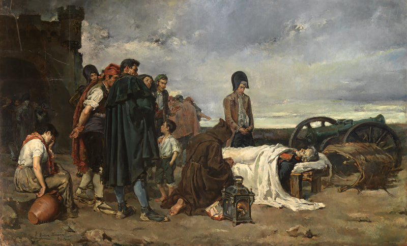 Le cadavre d'Álvarez de Castro - Tomás Muñoz Lucena