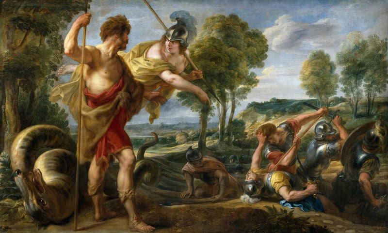 Cadmus et Minerve - Jacob Jordaens