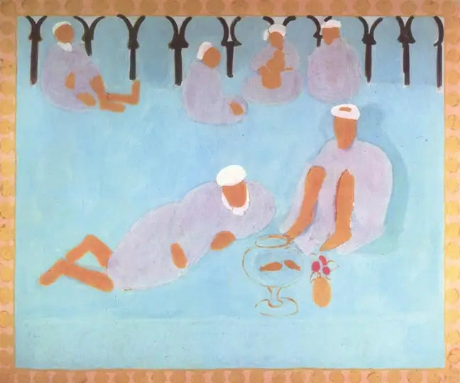 Café marocain - Henri Matisse image 1 reproduction d’œuvre d’art à l’huile