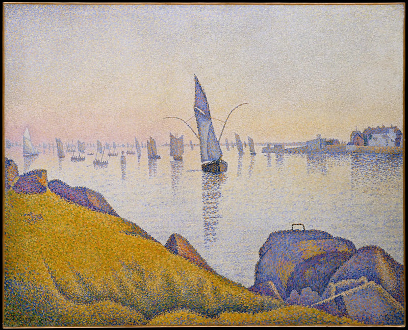 Calme du soir, Concarneau, opus 220 (allegro maestoso) - Paul Signac