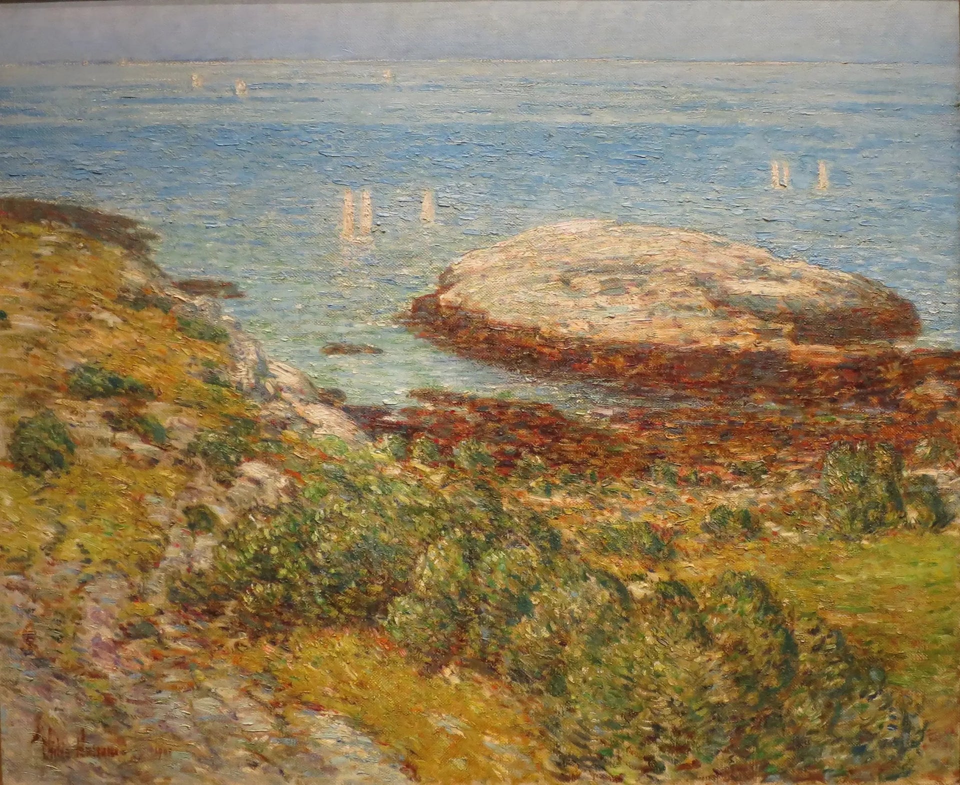 Calme matinal - Childe Hassam image 1 reproduction réalisée par Alpha Reproduction