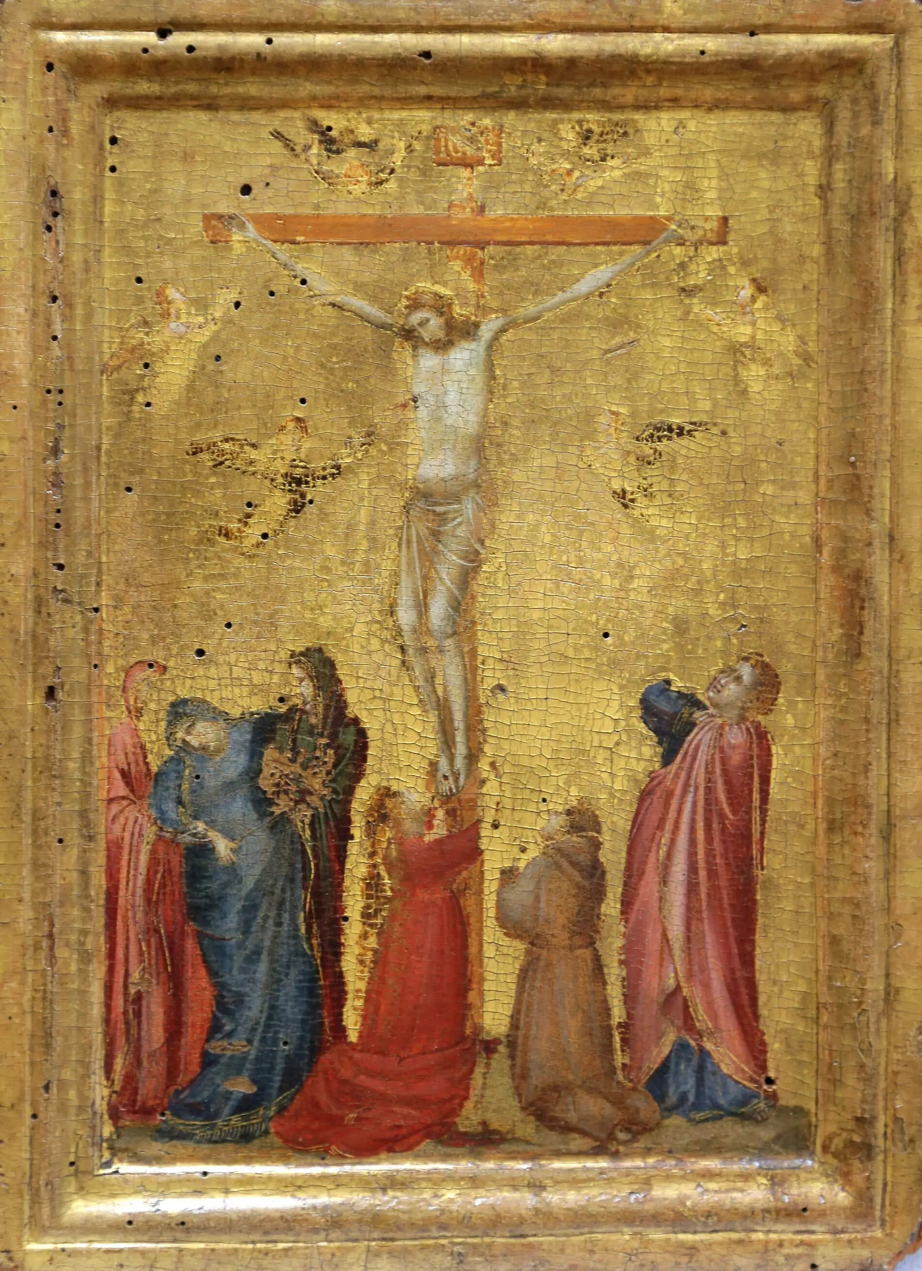 Calvaire avec saint François d'Assise - Giotto image 1 reproduction réalisée par Alpha Reproduction